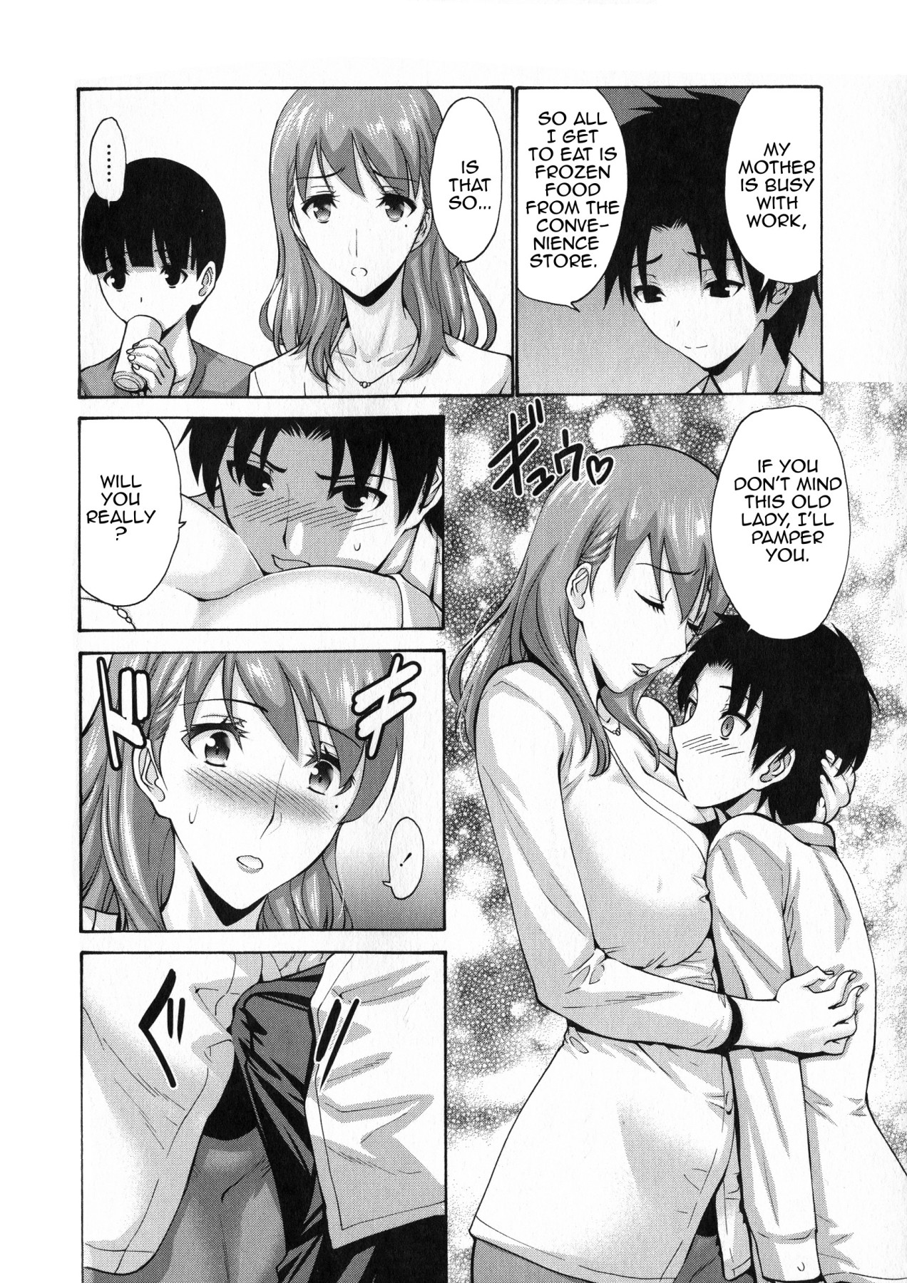 Hentai Manga Comic-My Friend's Mother is Mine-Read-5